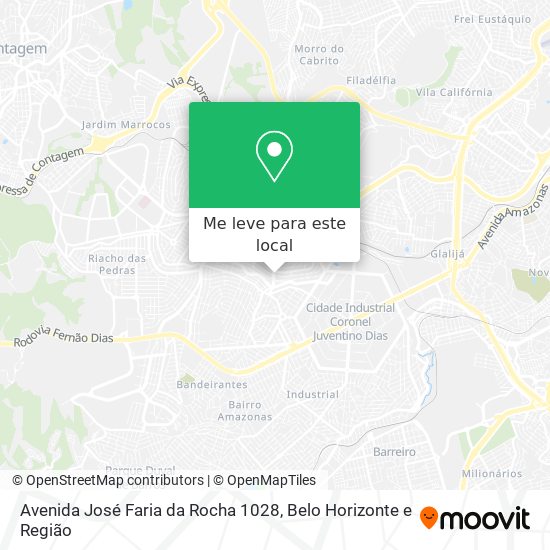 Avenida José Faria da Rocha 1028 mapa