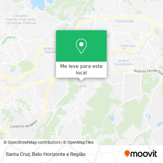 Santa Cruz mapa
