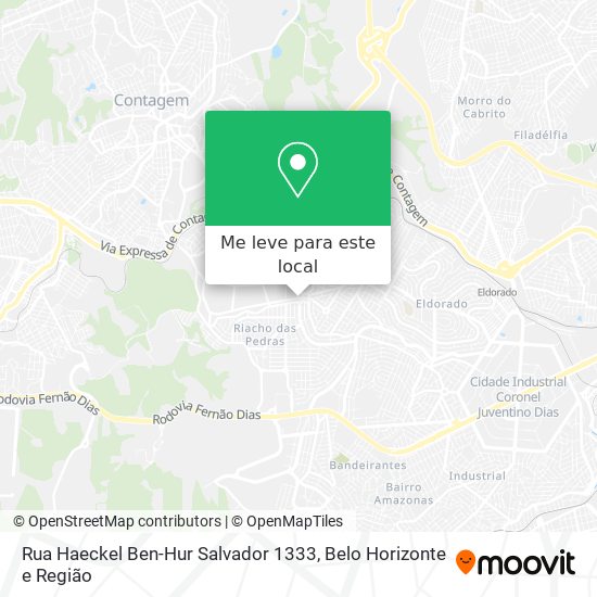 Rua Haeckel Ben-Hur Salvador 1333 mapa