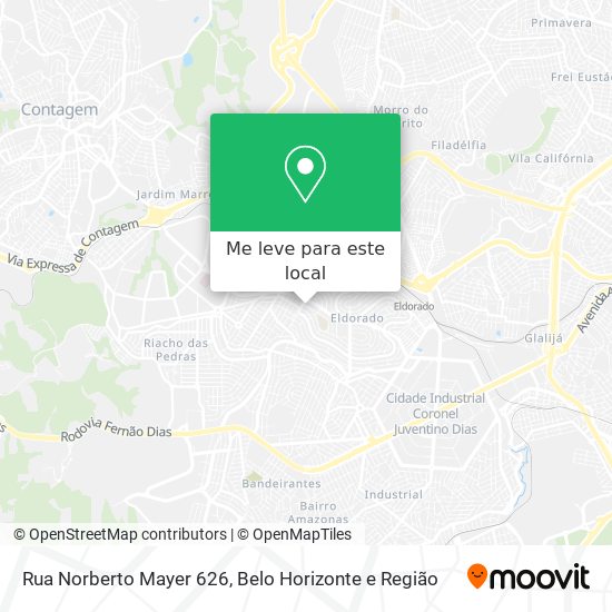 Rua Norberto Mayer 626 mapa