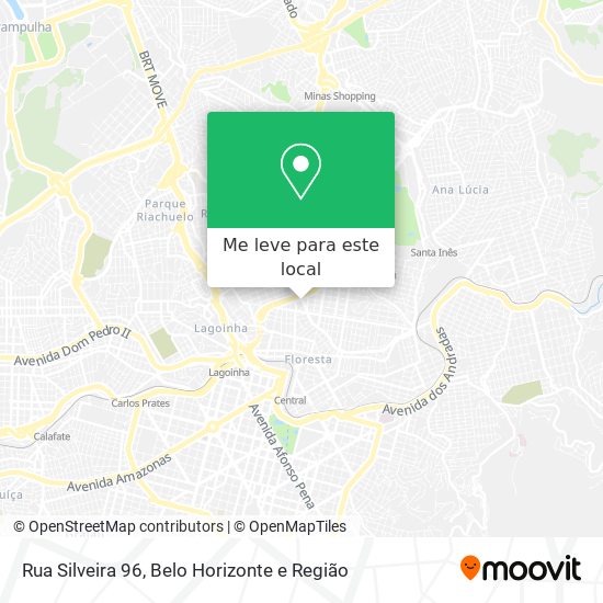 Rua Silveira 96 mapa