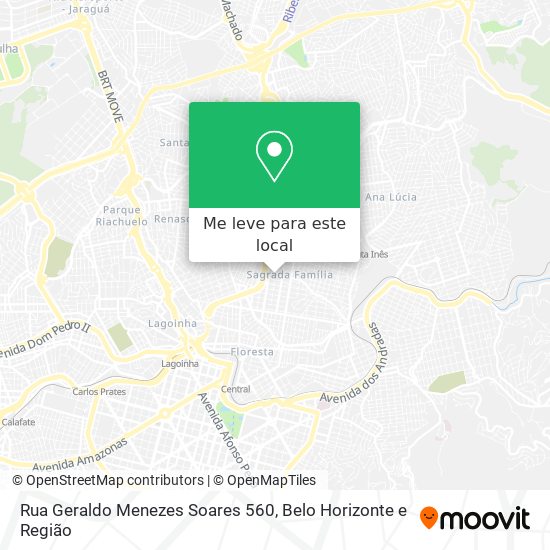 Rua Geraldo Menezes Soares 560 mapa