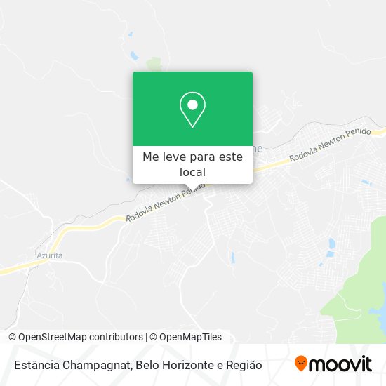 Estância Champagnat mapa
