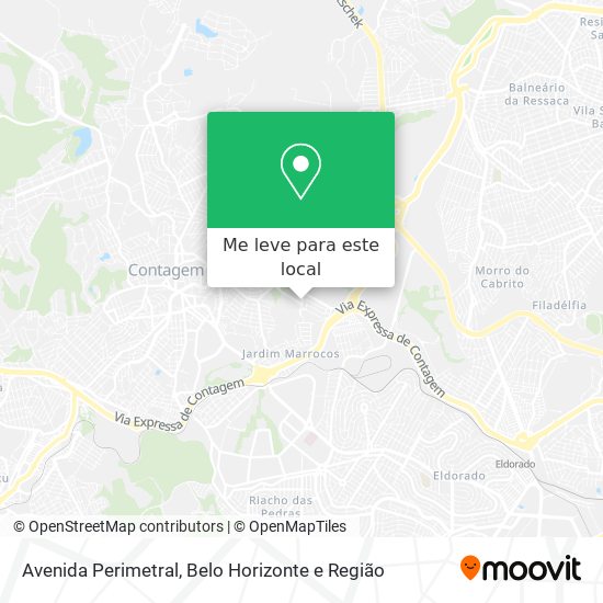 Avenida Perimetral mapa