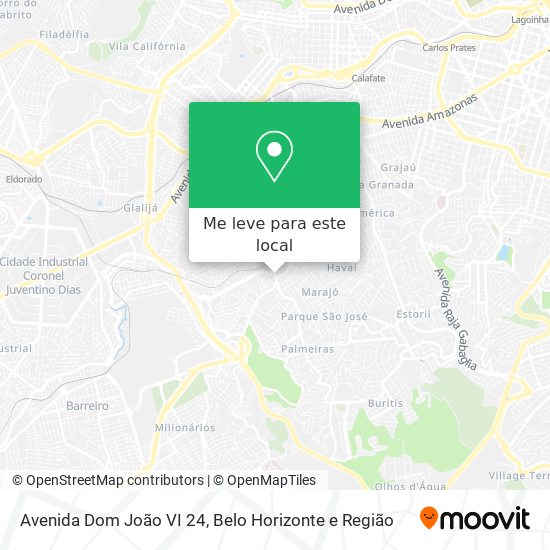 Avenida Dom João VI 24 mapa