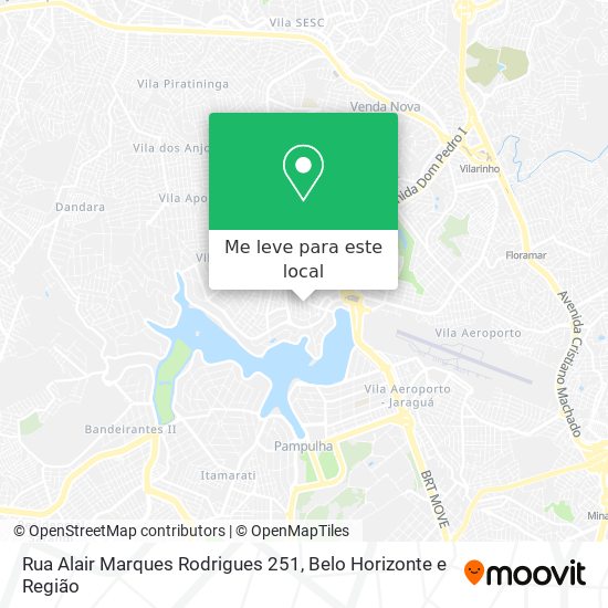 Rua Alair Marques Rodrigues 251 mapa