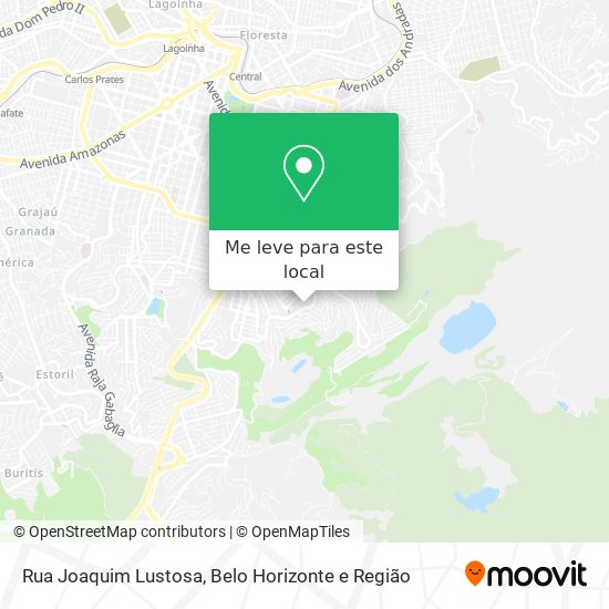 Rua Joaquim Lustosa mapa