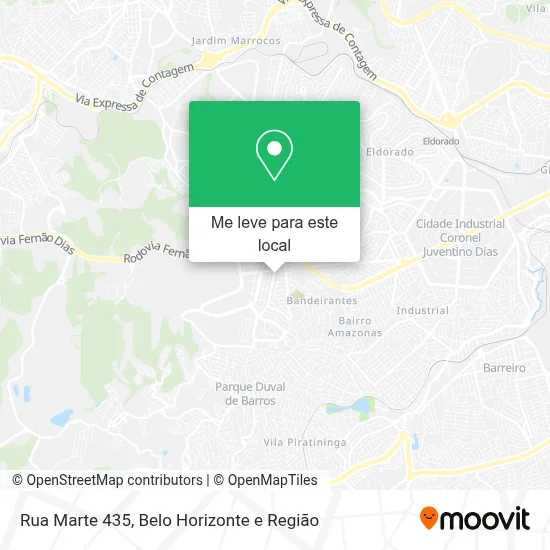 Rua Marte 435 mapa