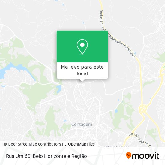 Rua Um 60 mapa