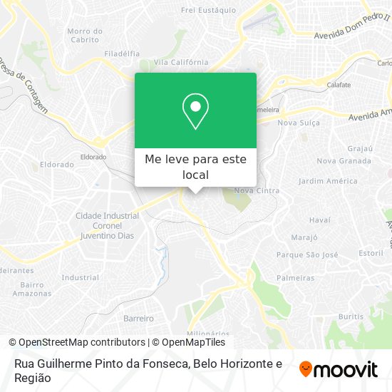Rua Guilherme Pinto da Fonseca mapa
