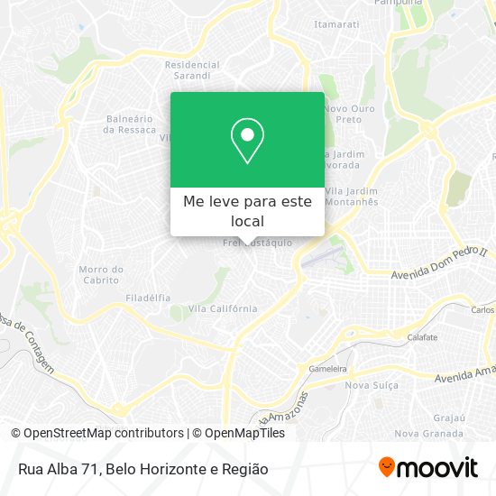 Rua Alba 71 mapa