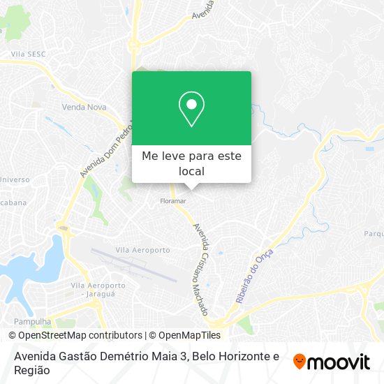 Avenida Gastão Demétrio Maia 3 mapa