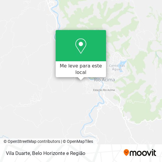 Vila Duarte mapa