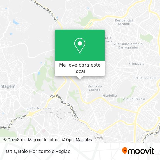 Oitis mapa