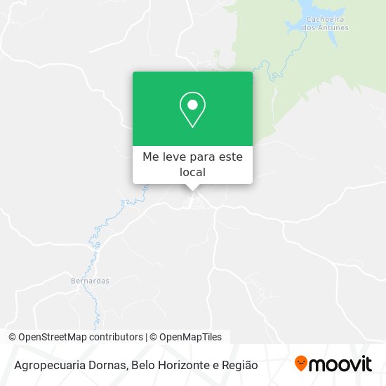 Agropecuaria Dornas mapa