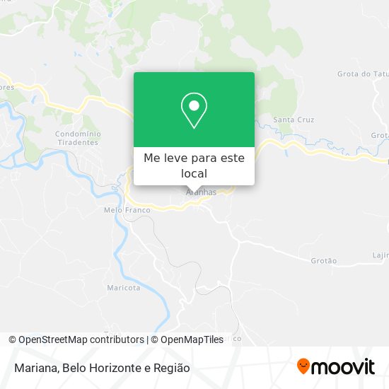 Mariana mapa