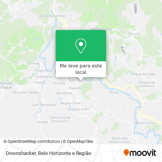 Downshacker mapa