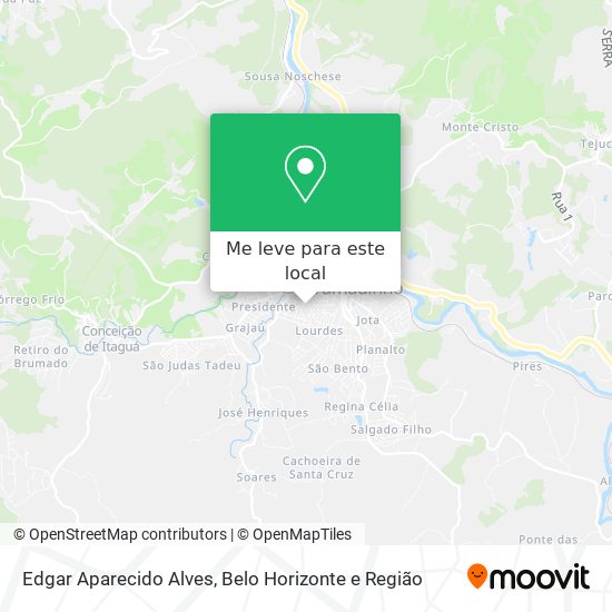 Edgar Aparecido Alves mapa