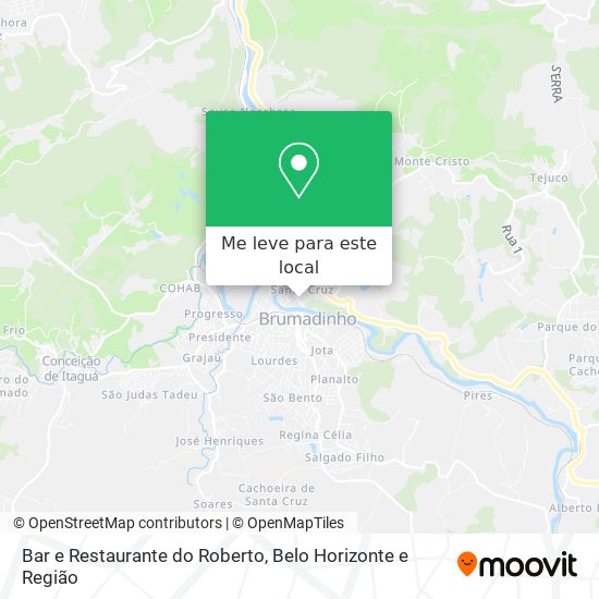 Bar e Restaurante do Roberto mapa