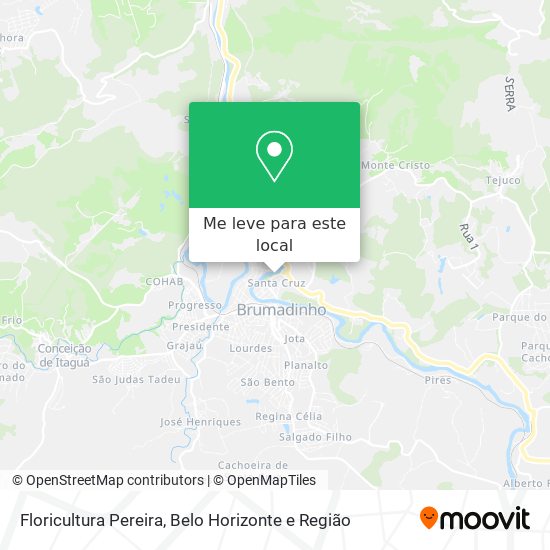 Floricultura Pereira mapa