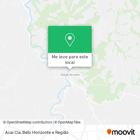 Acai Cia mapa