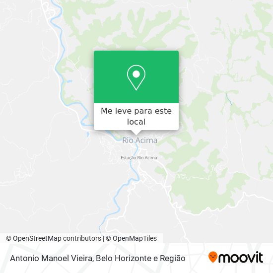 Antonio Manoel Vieira mapa