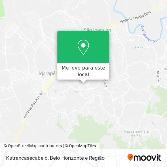Kstrancasecabelo mapa
