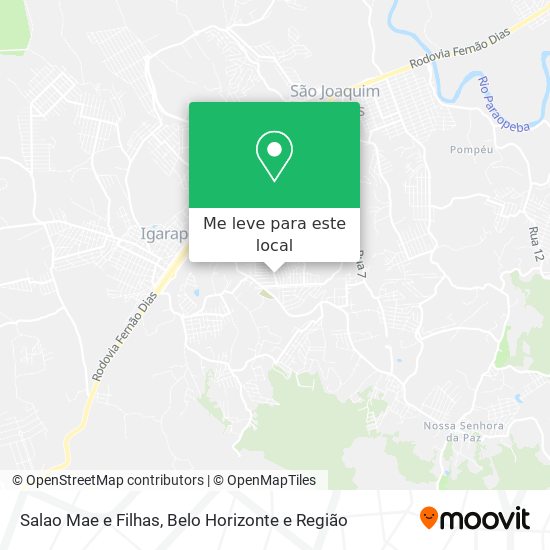 Salao Mae e Filhas mapa