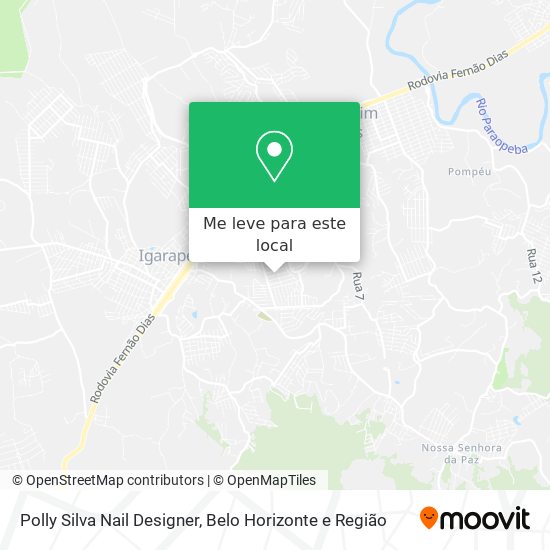 Polly Silva Nail Designer mapa