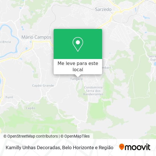 Kamilly Unhas Decoradas mapa
