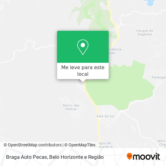 Braga Auto Pecas mapa