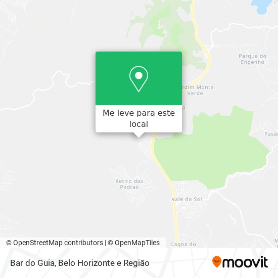 Bar do Guia mapa