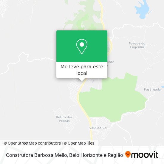 Construtora Barbosa Mello mapa