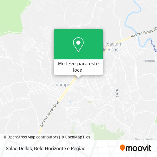 Salao Dellas mapa