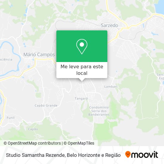 Studio Samantha Rezende mapa