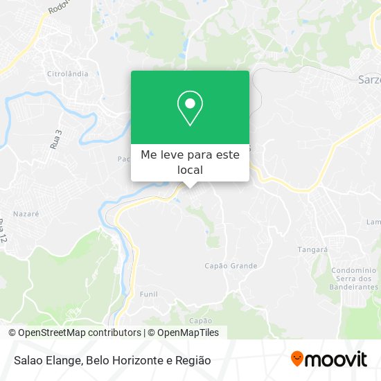 Salao Elange mapa