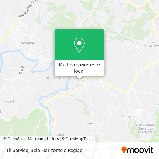 Th Service mapa