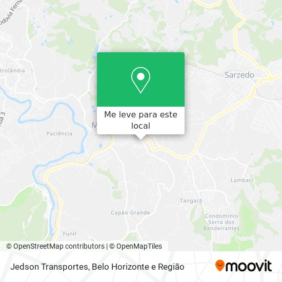 Jedson Transportes mapa