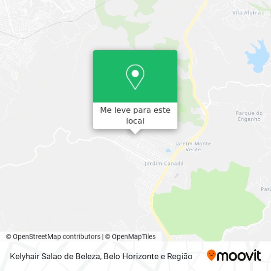 Kelyhair Salao de Beleza mapa