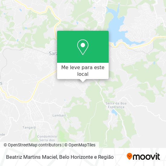 Beatriz Martins Maciel mapa