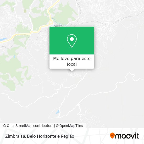 Zimbra sa mapa