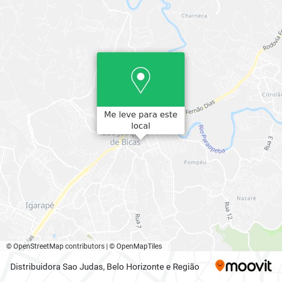 Distribuidora Sao Judas mapa