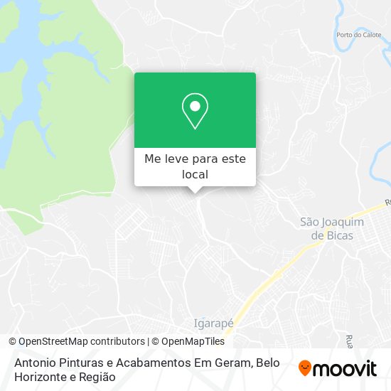 Antonio Pinturas e Acabamentos Em Geram mapa