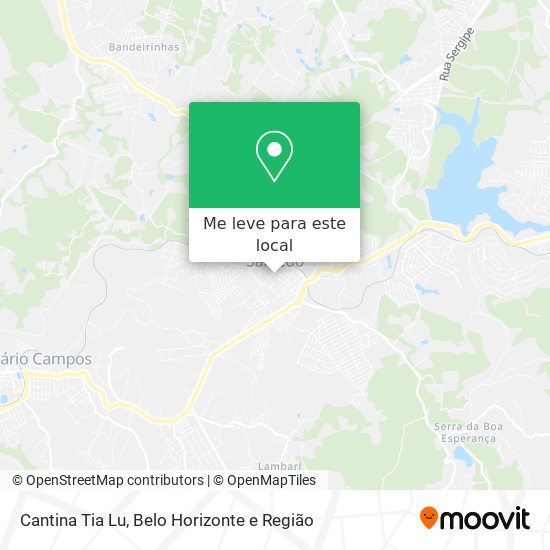 Cantina Tia Lu mapa