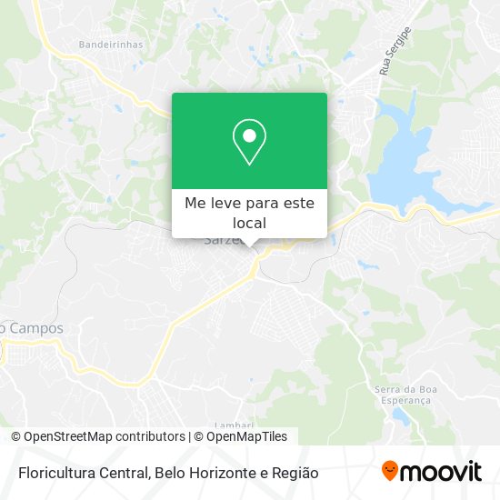 Floricultura Central mapa