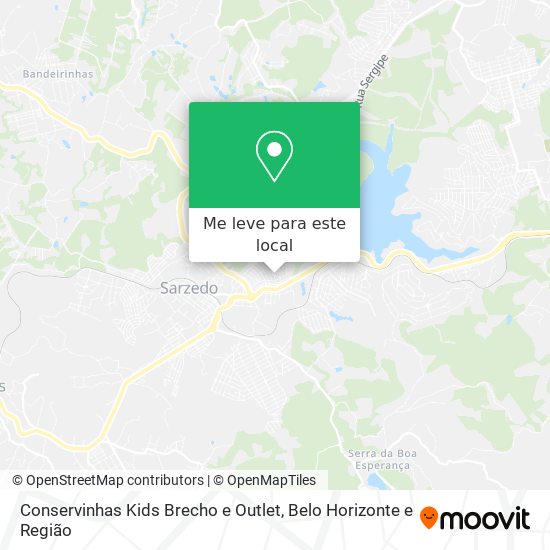 Conservinhas Kids Brecho e Outlet mapa