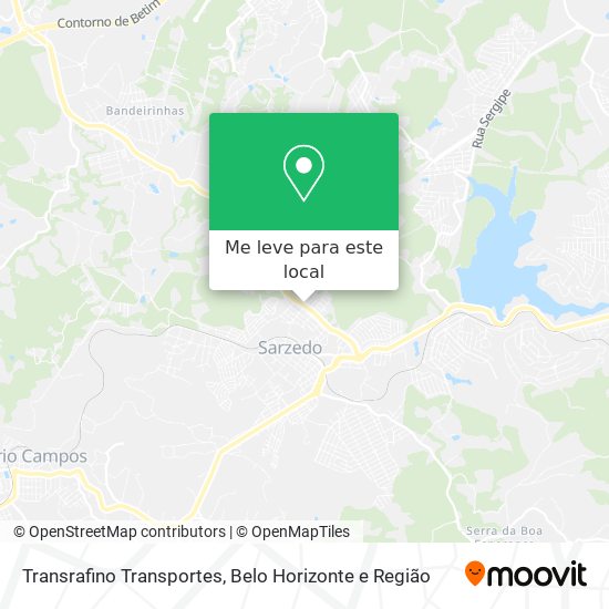 Transrafino Transportes mapa