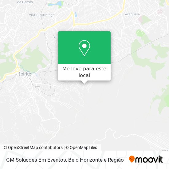 GM Solucoes Em Eventos mapa