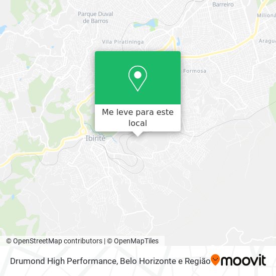 Drumond High Performance mapa
