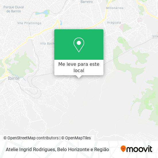 Atelie Ingrid Rodrigues mapa